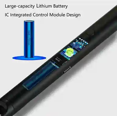 Electronic device with a large-capacity lithium battery and integrated control module on a white background.