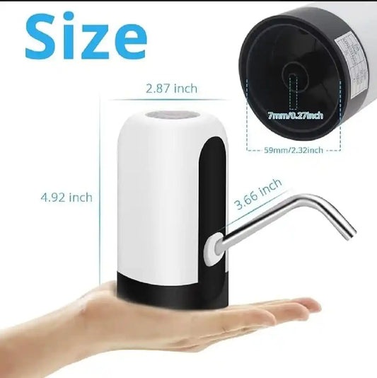 Automatic Electric Water Bottle Pump USB One-Touch Dispenser for Gallons