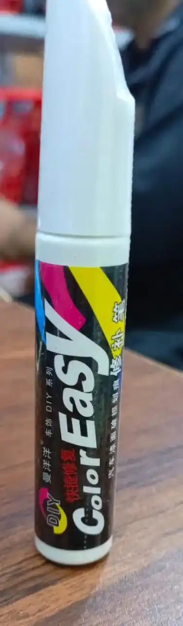 ColorEasy spray paint can on a wooden surface