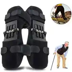 Black golf shoe inserts with tools and a man golfing in the background