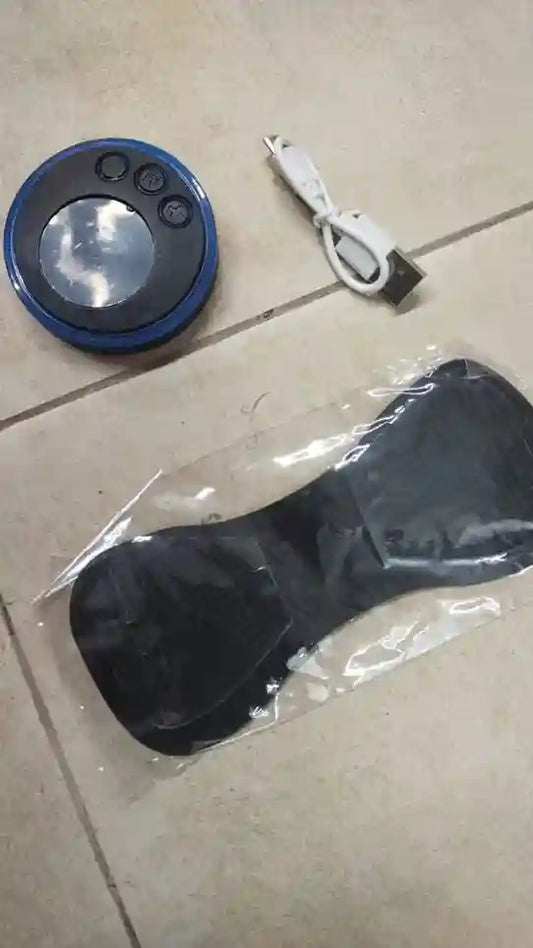 EMS Butterfly Portable Neck Massager Rechargeable Device for Pain Relief Therapy