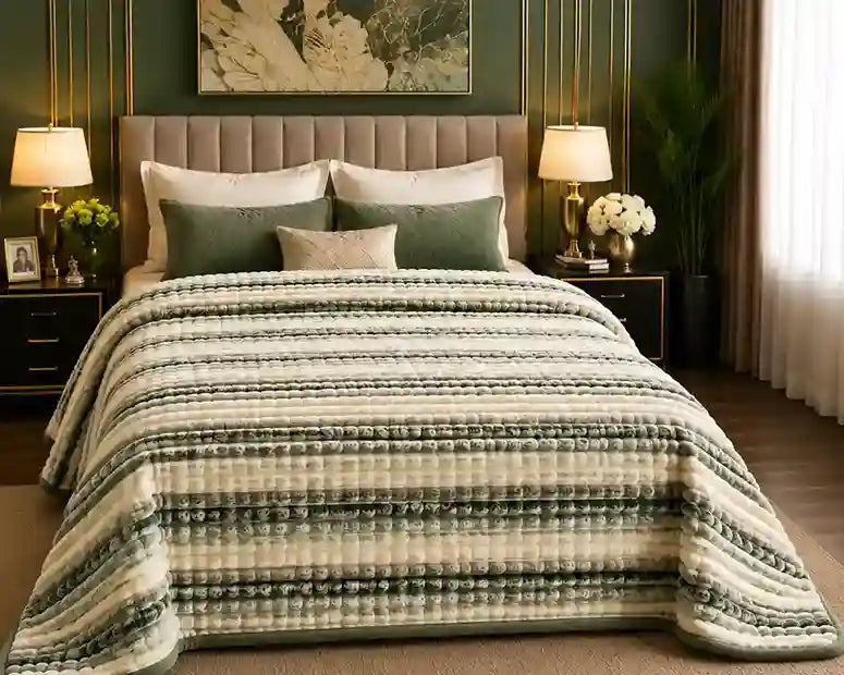 GEO-Plus Striped AC Blanket Colour Guide 2026 | MEHMAT