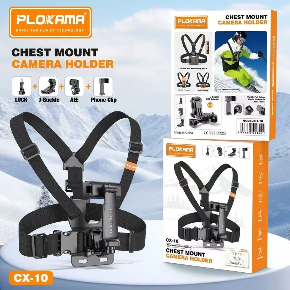 PLOKAMA CX10 Chest Mount Holder Buying Guide: Specs & Price (2026) │ MEHMAT