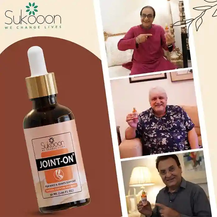 Sukooon Joint-On product with people holding it in a collage