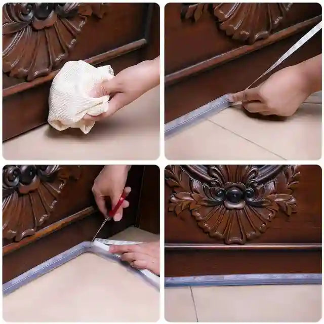 Silicone Door & Window Seal Tape 5M | Anti-Draft, Noise & Dust Protection