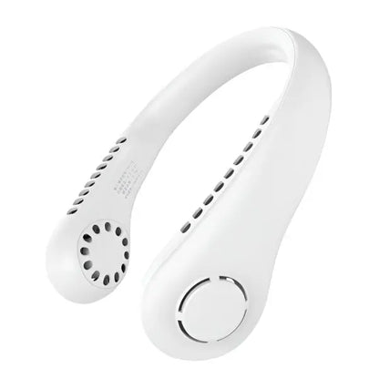 Mini Vaneless Neck Fan – Portable Bladeless Rechargeable Summer Fan