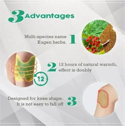 Advertisement for Kugen herbs with three advantages listed.