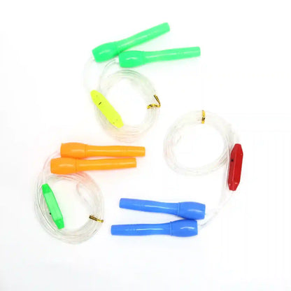 Set of colorful fishing floats on a white background