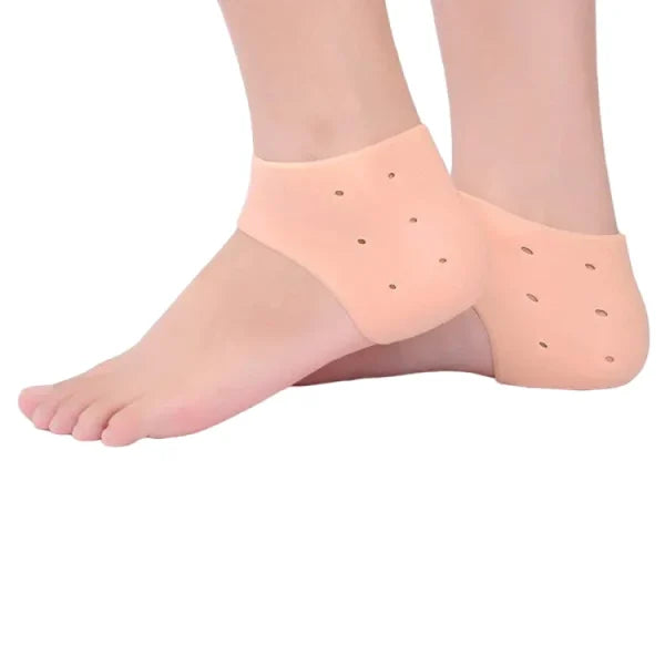 Beige ankle support brace on a white background