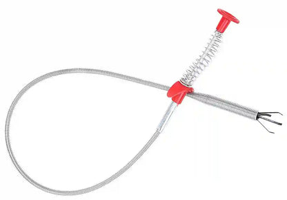 Pack of 2 Stainless Steel Drain Cleaner Sticks – Hair Catching Tool