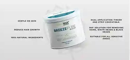 Breeze Pure product packaging with text on a white background