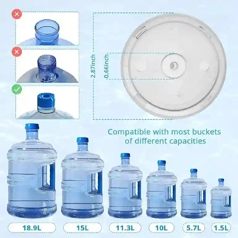 Automatic Electric Water Bottle Pump  USB One-Touch Dispenser for Gallons