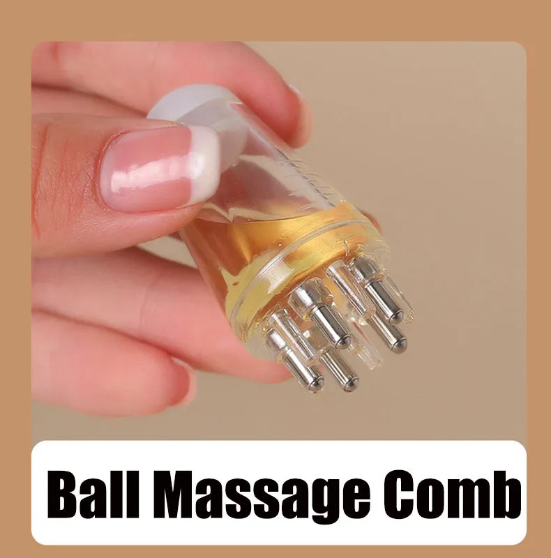 Scalp Root Hair Oil Applicator | Mini Oil Massage Comb 6ml (random Color)