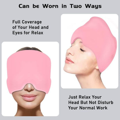 𝐑𝐞𝐮𝐬𝐚𝐛𝐥𝐞 𝐈𝐜𝐞 𝐆𝐞𝐥 Migraine 𝐑𝐞𝐥𝐢𝐞𝐟 𝐂𝐚𝐩 - 𝐈𝐧𝐬𝐭𝐚𝐧𝐭 𝐒𝐨𝐨𝐭𝐡𝐢𝐧𝐠 𝐟𝐨𝐫 𝐓𝐞𝐧𝐬𝐢𝐨𝐧 & 𝐒𝐢𝐧𝐮𝐬 𝐏𝐚𝐢𝐧