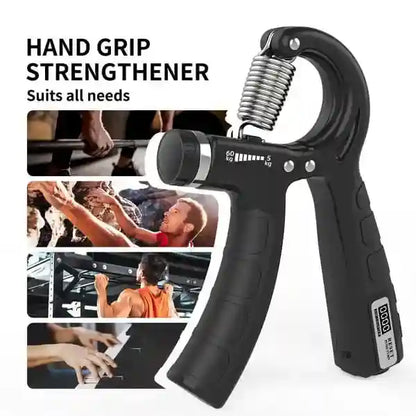 Adjustable Hand Gripper with Counter for Wrist, Forearm and Grip Strength