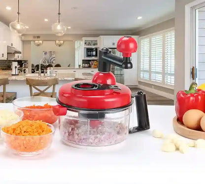 Manual Speedy Vegetable Chopper | Onion, Salad & Food Cutter