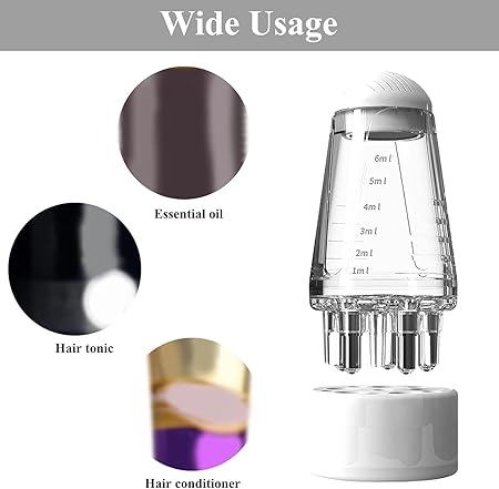 Scalp Root Hair Oil Applicator | Mini Oil Massage Comb 6ml (random Color)