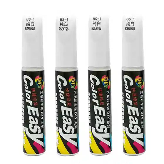 Four 'Color Easy' paint markers on a white background