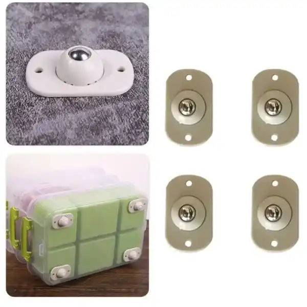 Set of metallic door locks on a white background