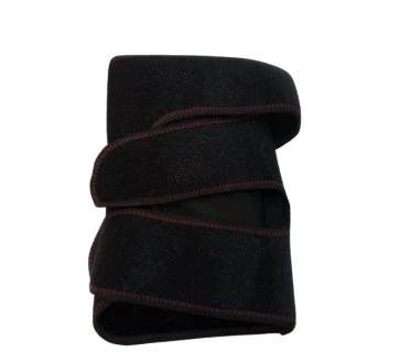 Black compression sleeve on a white background