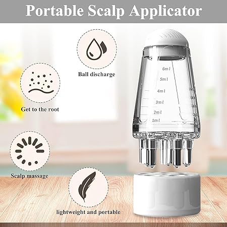 Scalp Root Hair Oil Applicator | Mini Oil Massage Comb 6ml (random Color)