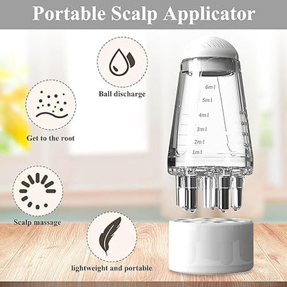 Scalp Root Hair Oil Applicator | Mini Oil Massage Comb 6ml (random Color)