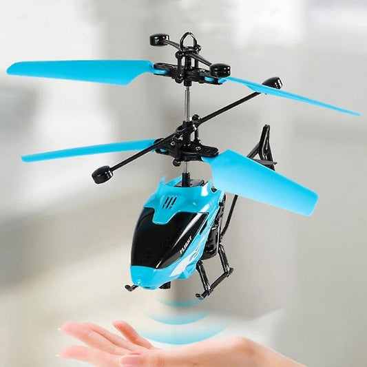 Infrared Induction Led Helicopter – Hand Sensor Controlled, Rechargeable Flying Toy | Helicopter For Children | Toy For Baby – Random Color – Model: Jq-1111