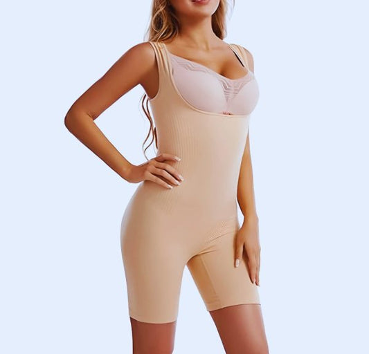 Slim N Lift Full Body Shaper For Female | Tummy Control Thigh Slimmer Shape Wear (adjustable Standard Size)