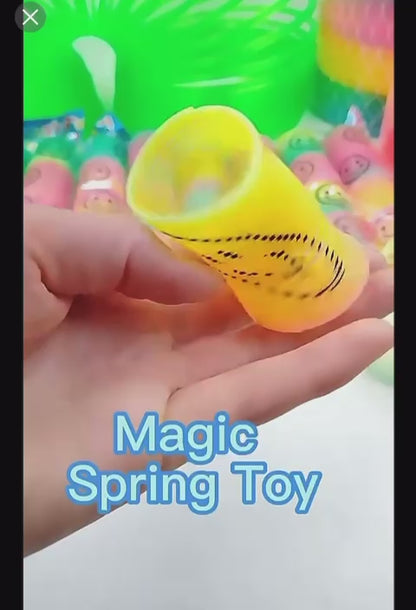 24pcs Rainbow Magic Spring Toys – Fun Birthday Party Favors for Kids