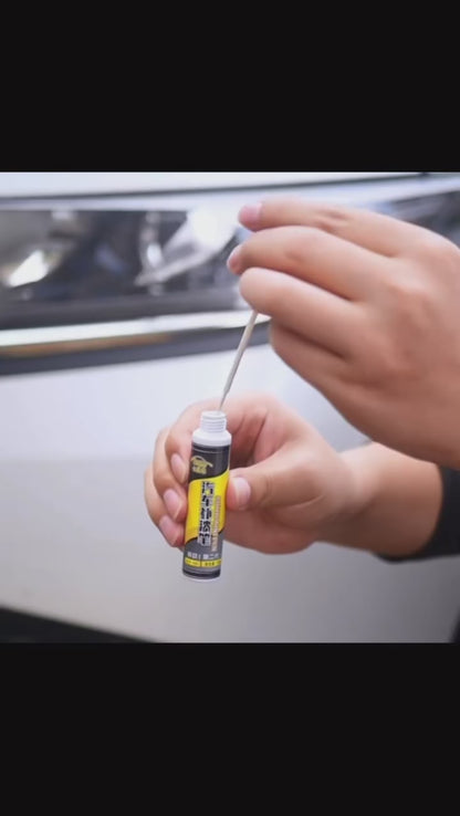 Car Scratch & Paint Repair Pencil with Brush – White Color Fix