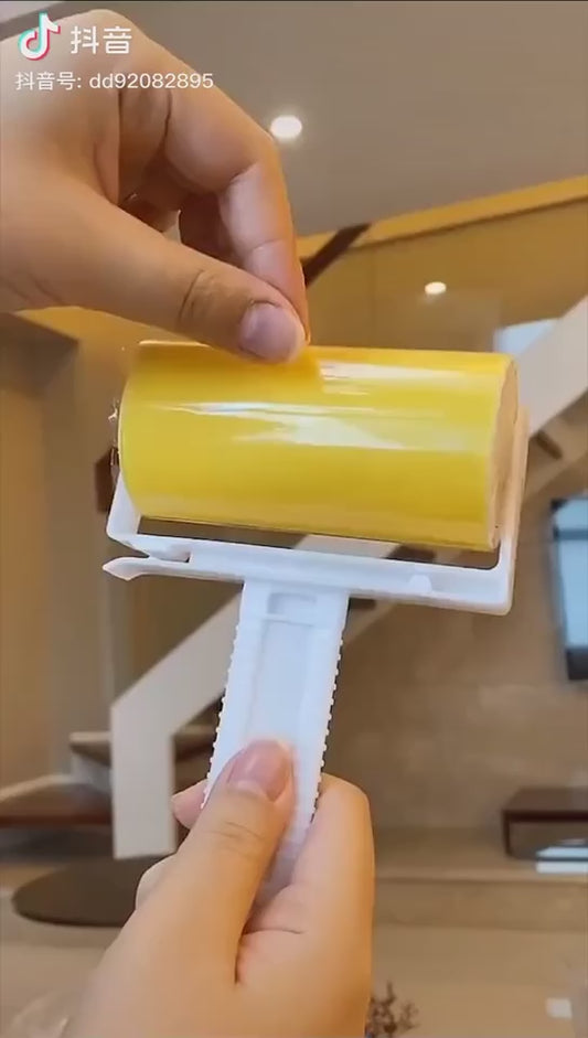 Reusable Pet Hair Remover Roller – Sticky Washable Dog & Cat Hair Brush