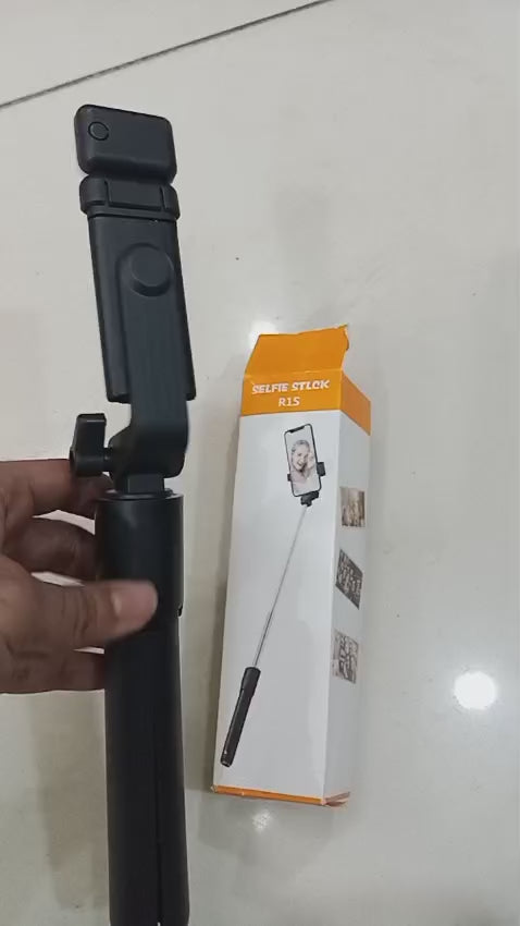 Selfie Stick Tripod R1s 3-in-1 Bluetooth Remote for iPhone & Android